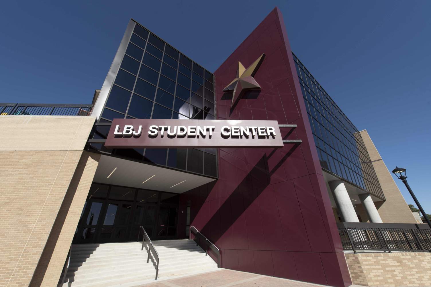 LBJ Student Center exterior