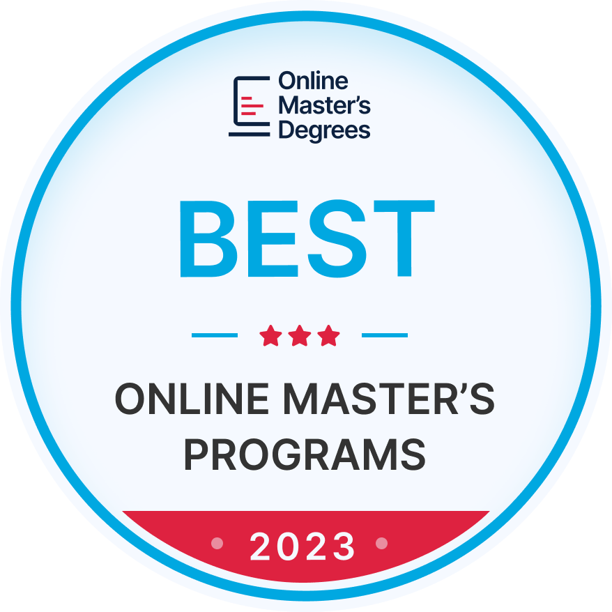 Best Online Master's Program 2023 Badge