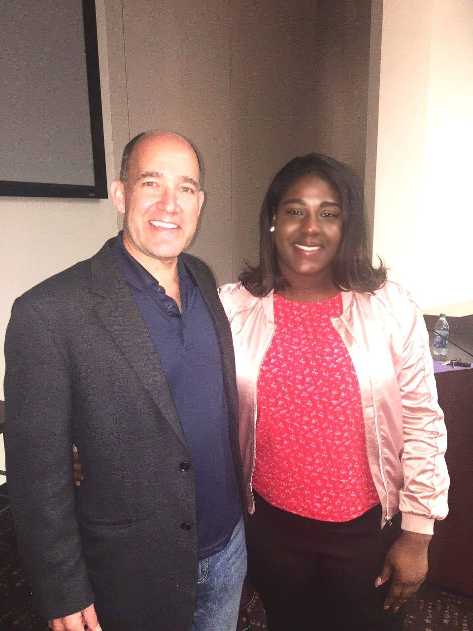 Matthew Dowd with Student