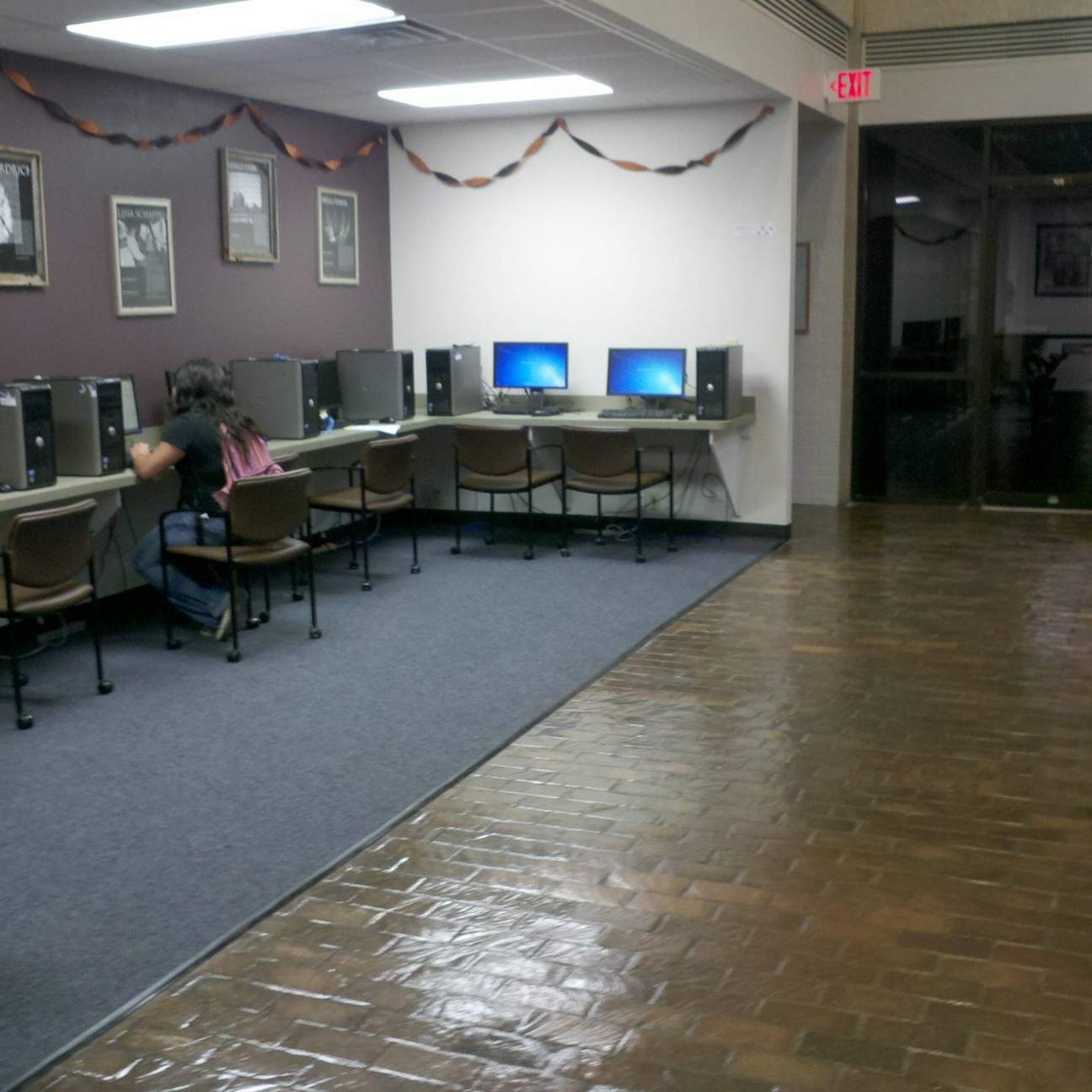 Writing Center computer lab