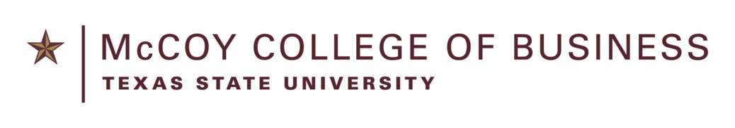 McCoy College of Business logo