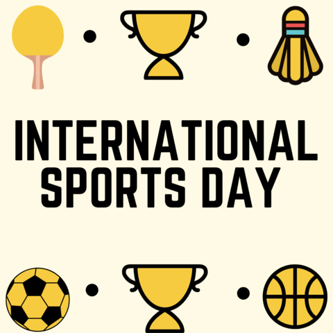 Flyer for International Sports Day