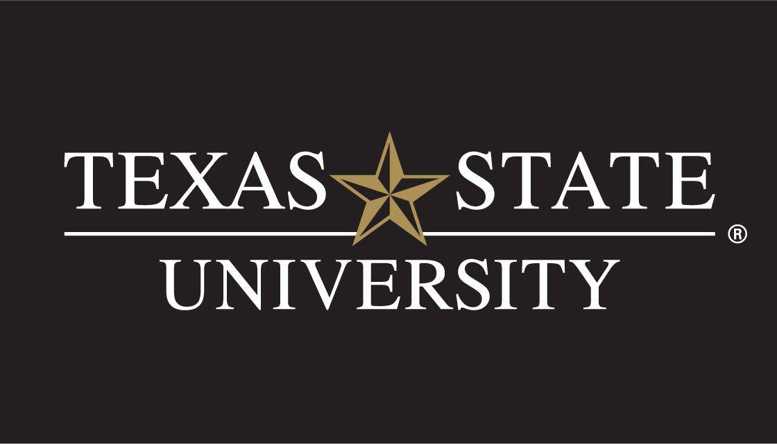 Texas State white and gold logo