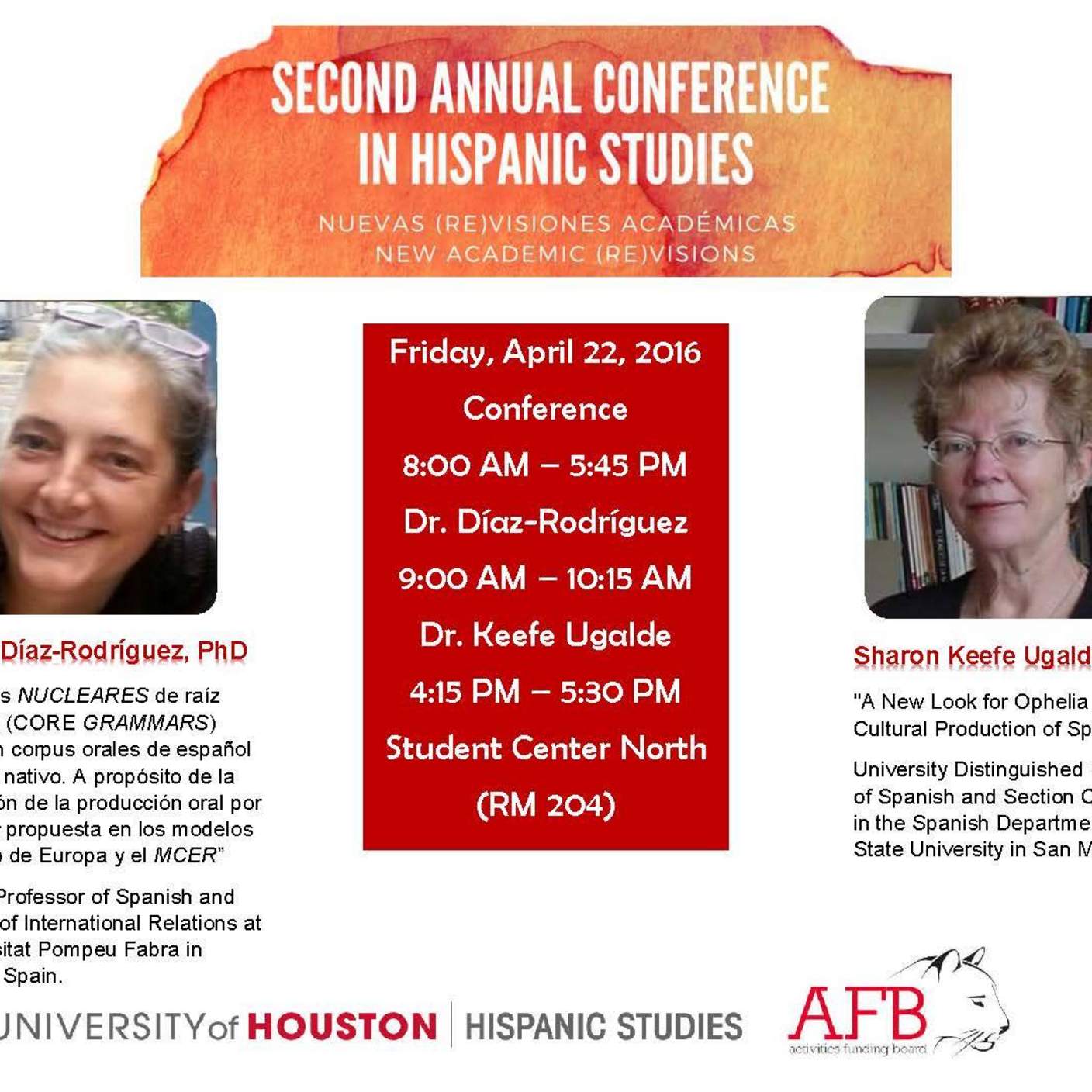 Second Annual Conference in Hispanic Studies 2016 Poster