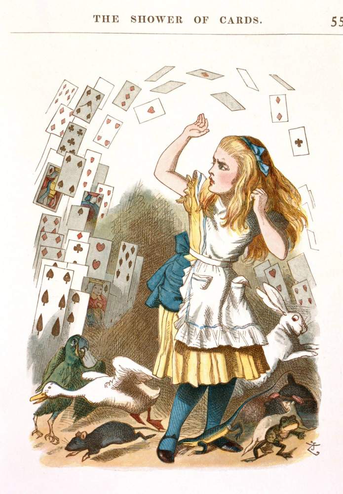 Illustration from The Nursery "Alice"