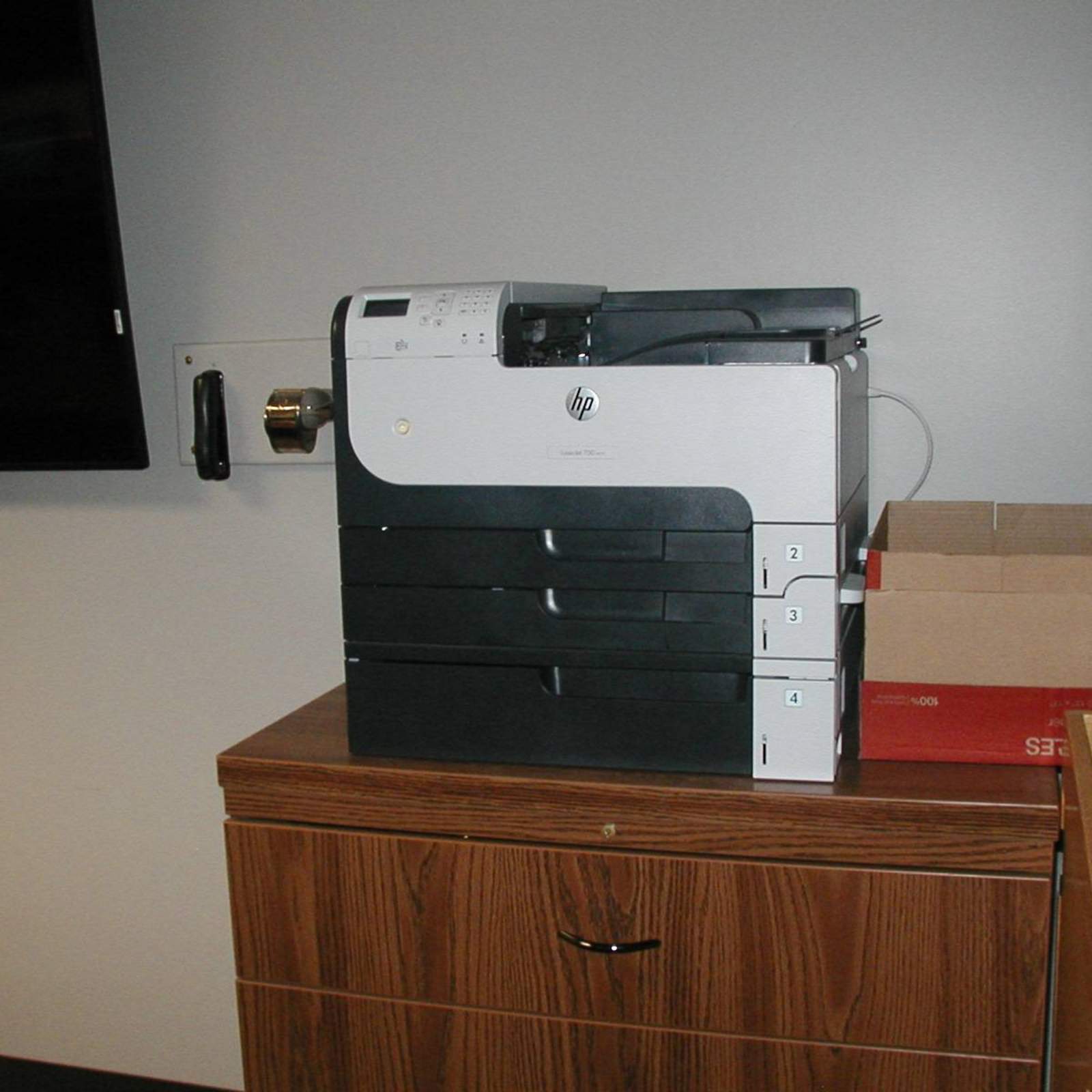 HP LaserJet Printer.