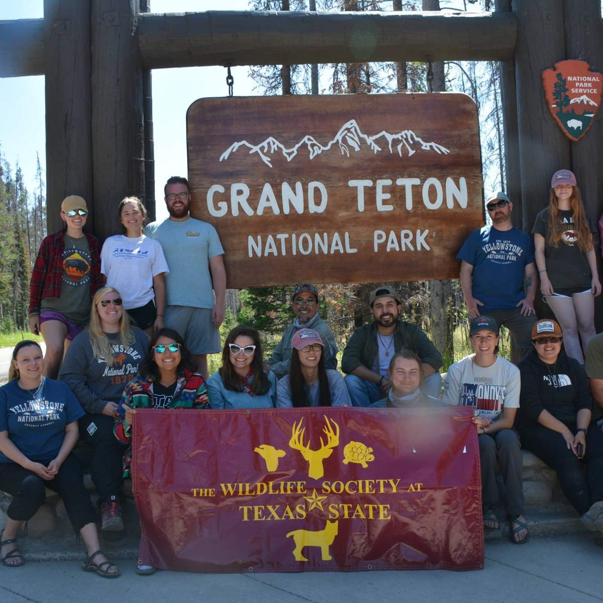 Students at Grand Teton National Park