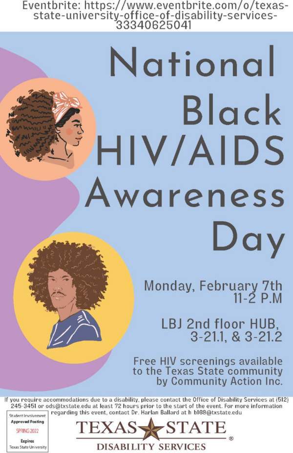 National Black HIV/AIDS Awareness Day - Office of Disability Services