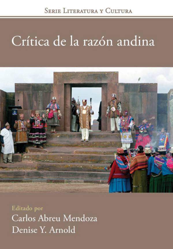 Cover of Critica de la razón andina