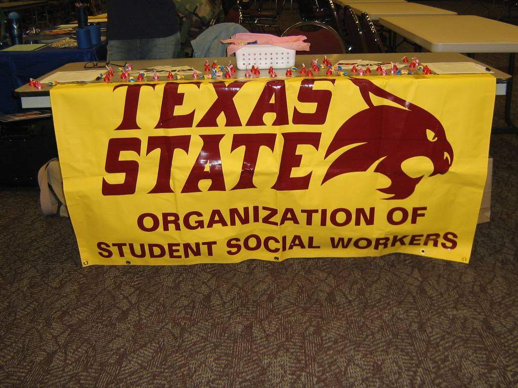 Organization of Student Social Workers Table