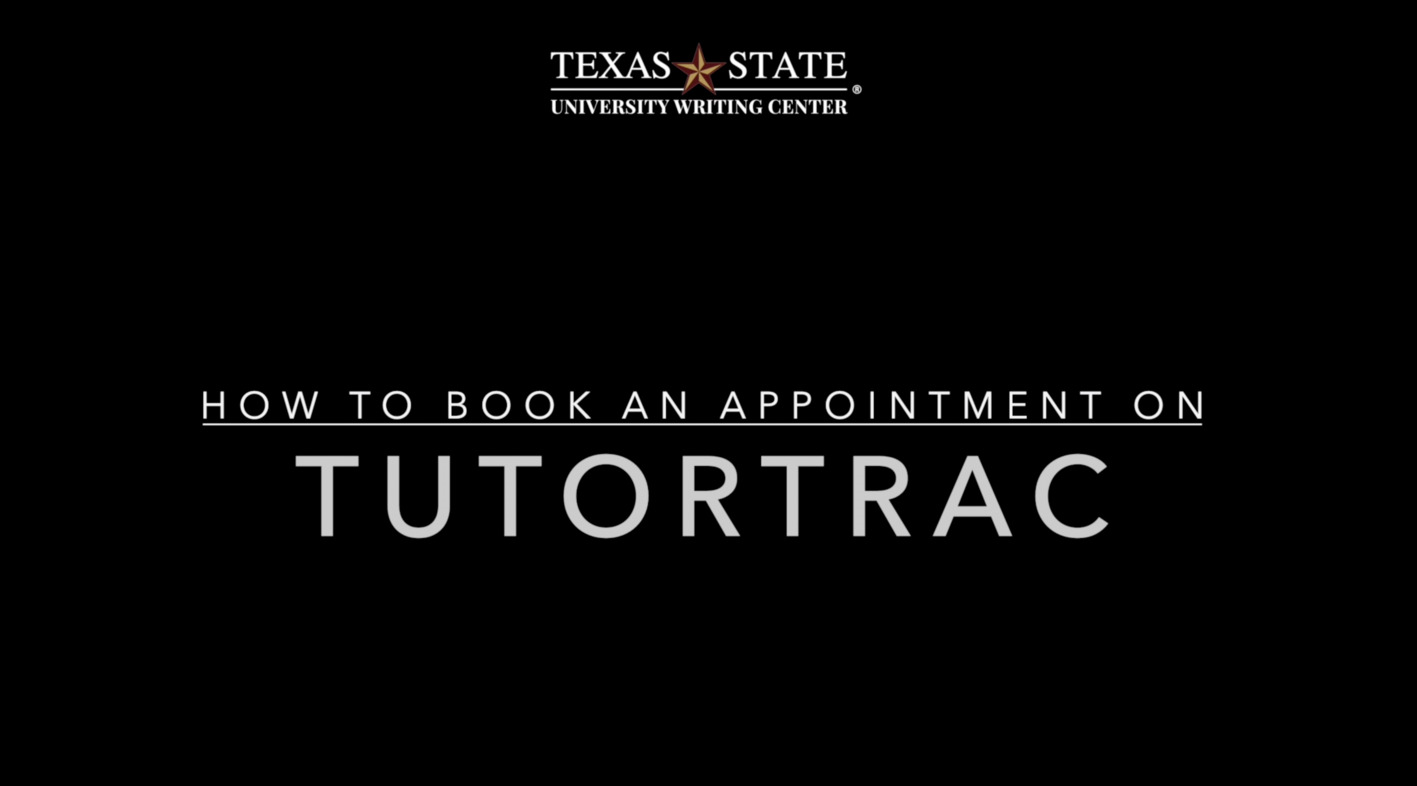 How to Book an Appointment Video