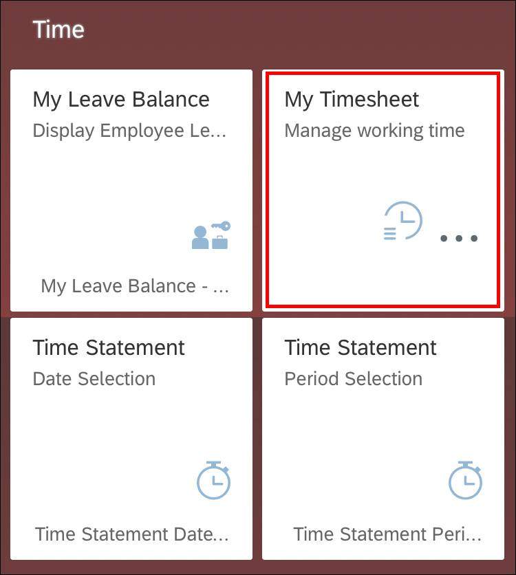 SAP Mobile screenshot