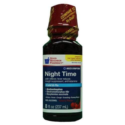 Nyquil Liquid, 8 oz bottle