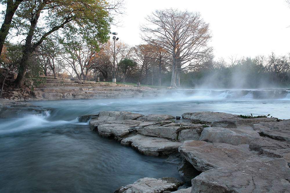 San Marcos River in the morning