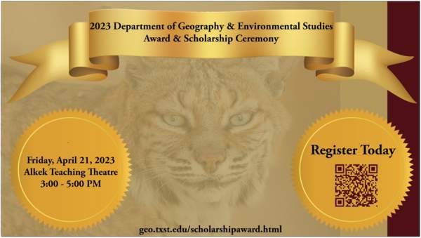Geography Scholarship and Award Ceremony