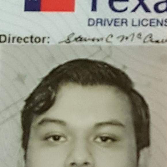 student drivers license photo