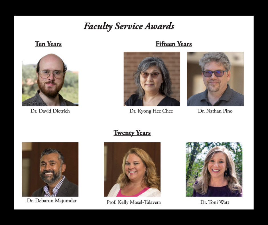 Faculty Service Awards