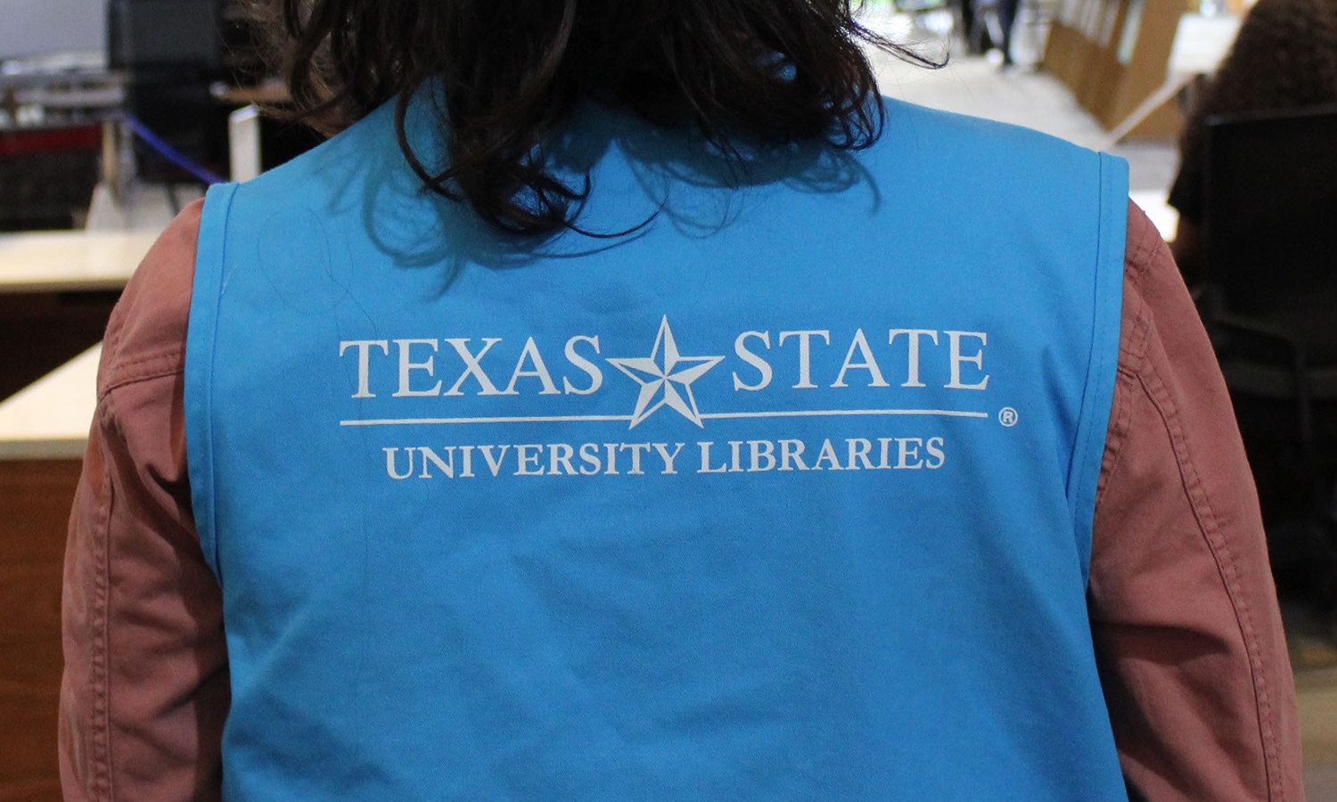Vest reading Texas State University Libraries