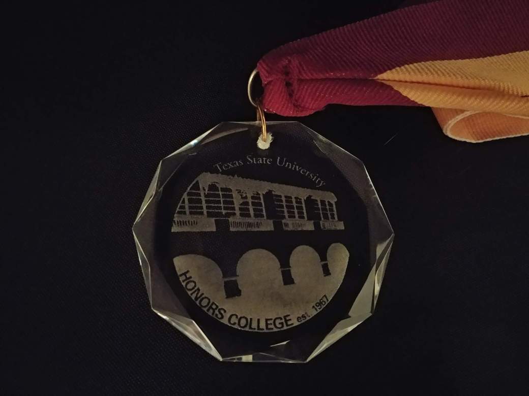 Honors College Crystal Medallion