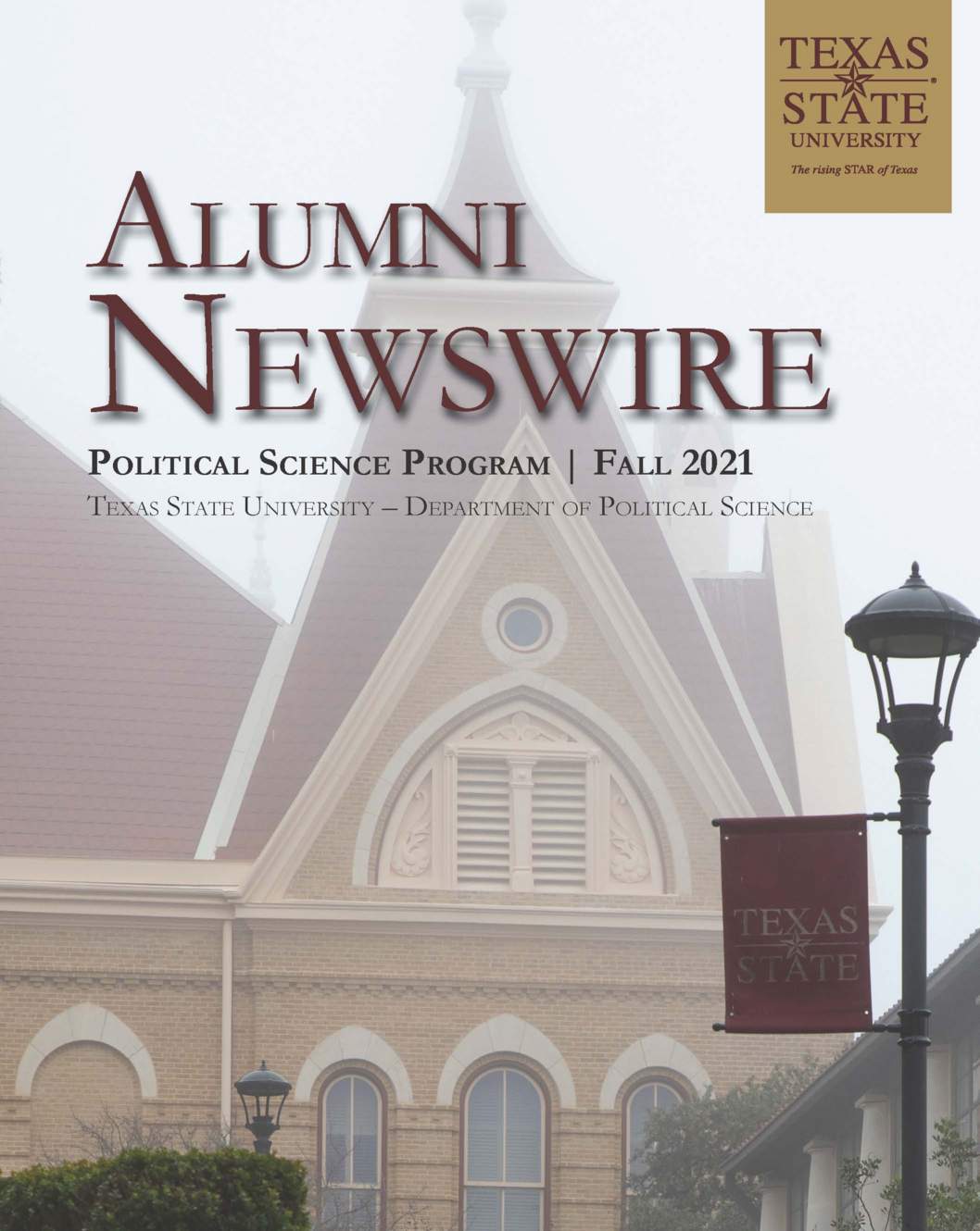 cover of latest Alumni NewsWire