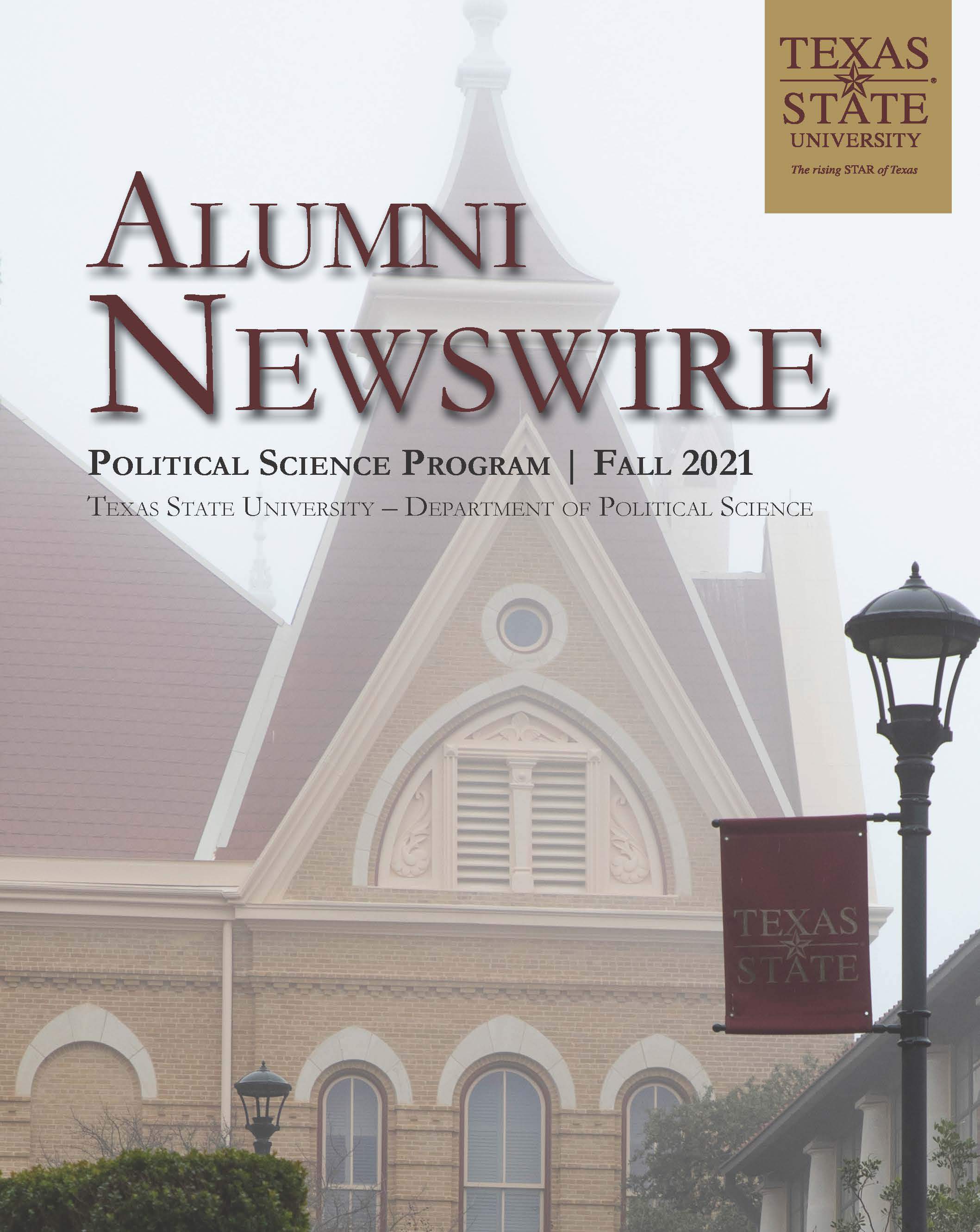 Alumni Newswire 2021 Cover