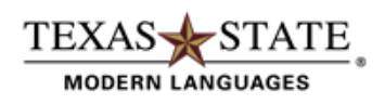 Department of Modern Languages logo