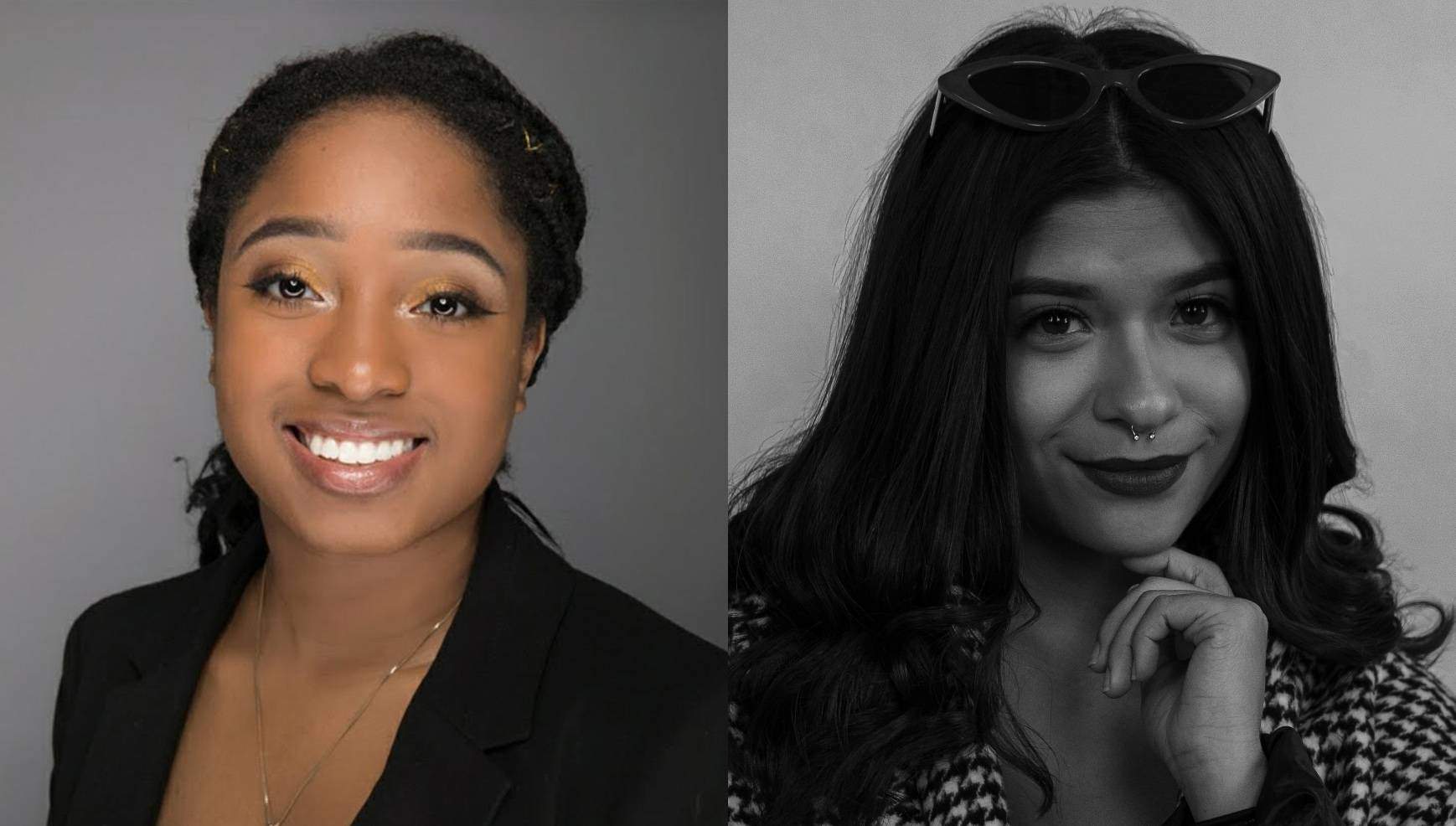 composite of two female headshots